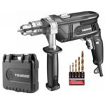 Furadeira Impacto 1/2'' 650w TFI-65 220V Taurus com Maleta + Kit de Brocas 723839 Mtx