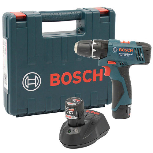 Furadeira Impacto/parafusadeira Bateria Gsb 1200-2-li - Bosch 220v