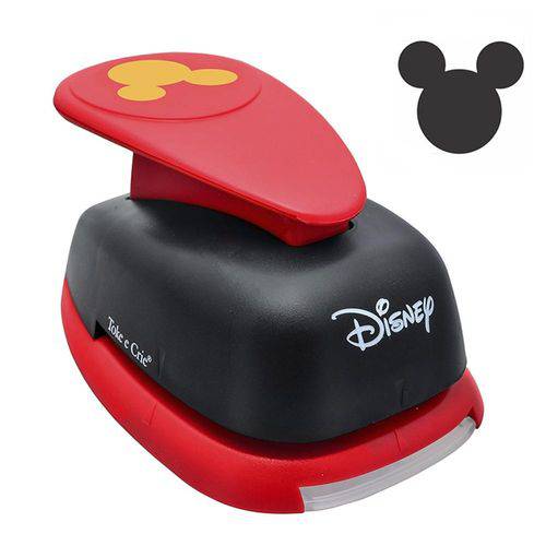 Furador Gigante Alavanca Premium Cabeça Mickey Mouse