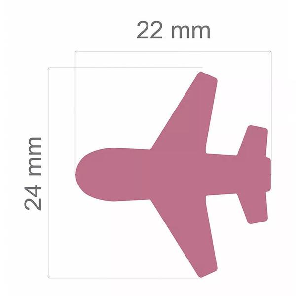 Furador Jumbo Alavanca Papel Avião 24mm - Toke e Crie