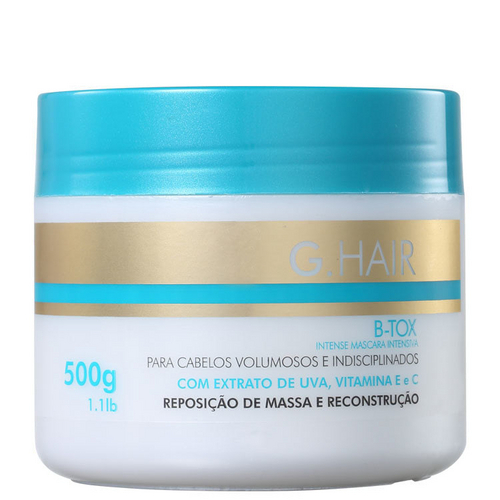 G.Hair B-Tox Reposição de Massa e Reconstrução - Máscara 500g