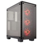 Gabinete Corsair Crystal 460x Led Rgb - Preto / Acrilico / Mid-tower - Sem Fonte