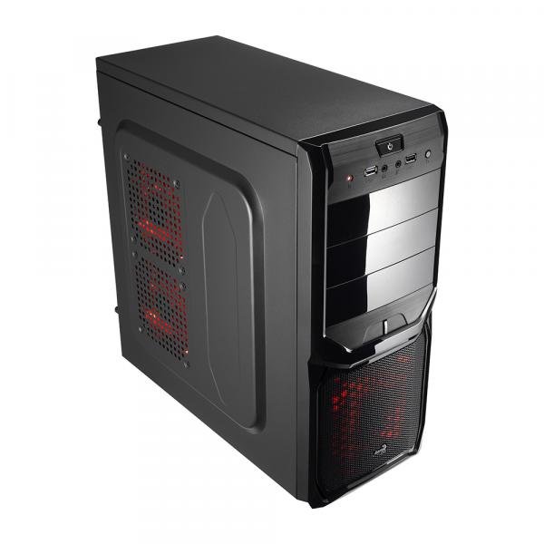 Gabinete Gamer V3X Black Edition EN57417 Preto - Aerocool