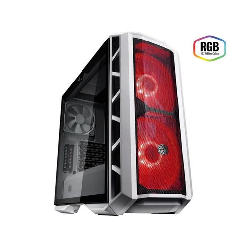 Tudo sobre 'Gabinete H500p Mcm-h500p-wgnn-s00 -atx Mid-tower 2 Fans Rgb de 200mm na Frente e Lateral de Vidro te'