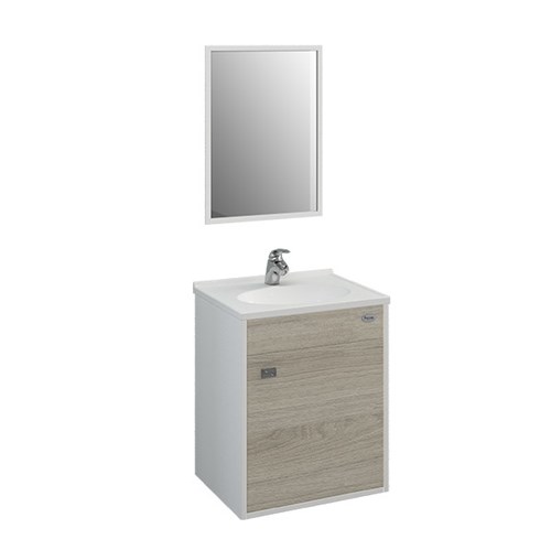 Tudo sobre 'Gabinete para Banheiro com Espelho Supreme 43,5x1,5x31,5cm Delicato Policlass'