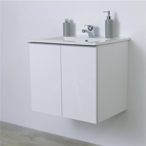 Tudo sobre 'Gabinete para Banheiro Simples 53x60x44,1cm Branco MDF Essential Sensea'