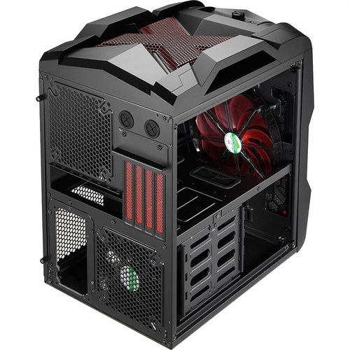 Gabinete Strike-X Cube Red Edition com Janela En52780 Aerocool