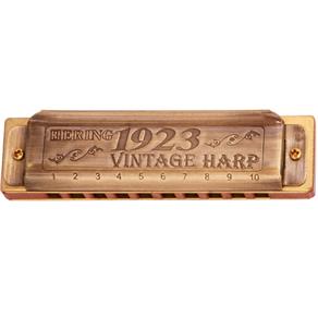 Gaita de Boca Vintage Harp Diatônica 1020 a Lá Hering