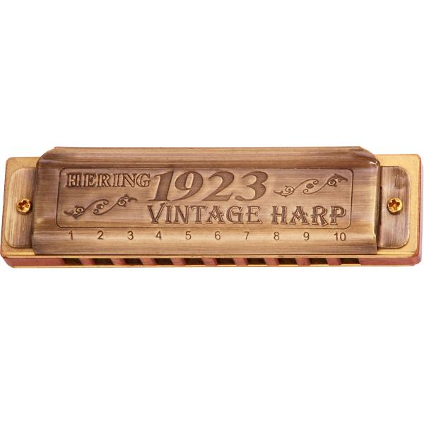 Gaita de Boca Vintage Harp Diatônica 1020 G Sol Hering