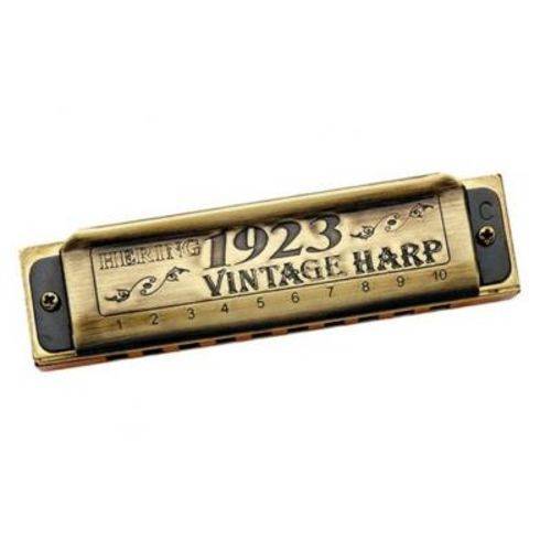 Gaita Harmônica Hering Diatônica Vintage Harp 1020 - 20 Vozes, C (Dó)