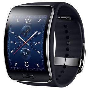 Galaxy Gear S Samsung com Bluetooth, Wi-Fi, 3G, A-GPS, Chamadas de Voz, SMS e Controle de Mídia – Preto