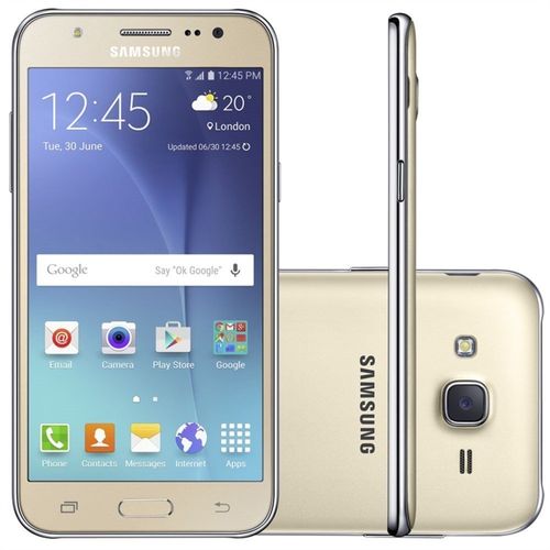 Tudo sobre 'Galaxy J5 Samsung J500m/ds Duos 16gb Dourado Seminovo'