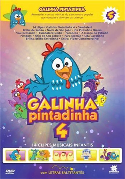 Galinha Pintadinha 4 (Dvd)