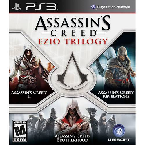 Tudo sobre 'Game Assassins Creed: Ezio Trilogy - Brotherhood, Assassins II e Revelations - PS3'