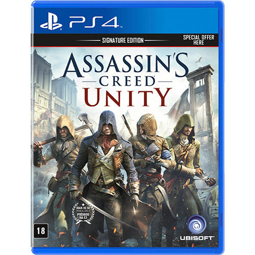 Game Assassin's Creed Unity - Signature Edition (Versão em Português) - PS4