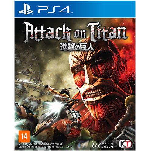 Game Attack On Titan - PS4 - Kt