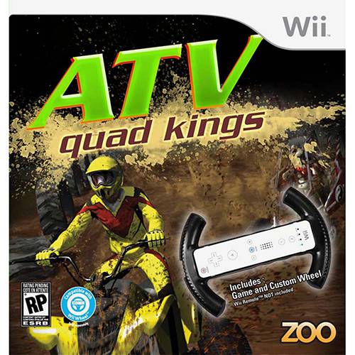 Game - ATV Quad Kings (Game+Volante) - Wii