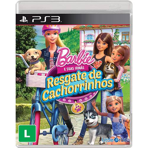 Game - Barbie e Suas Irmãs: Resgate de Cachorrinhos - PS3