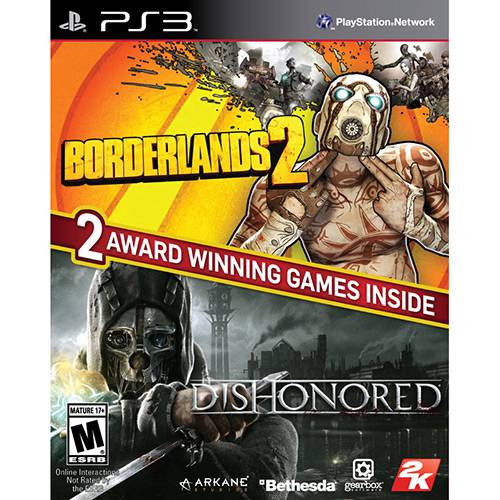 Game - Borderlands 2 & Dishonored - PS3
