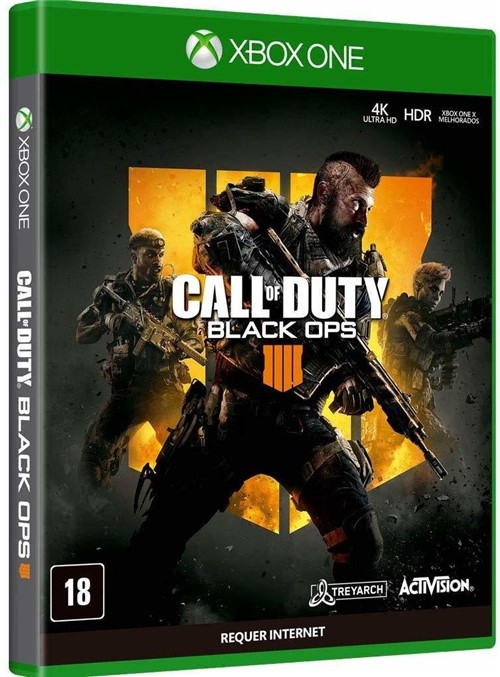 Game Call Of Duty: Black Ops 4 - Mídia Física Xbox One