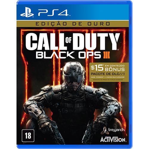 Game Call Of Duty: Black Ops 3 Gold Edition - PS4