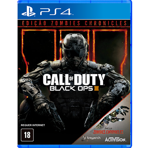 Game - Call Of Duty Black OPS III+ Zombies Chronicles - PS4