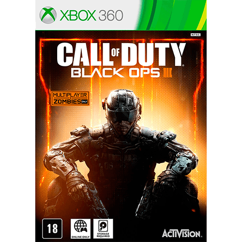 Tudo sobre 'Game - Call Of Duty: Black Ops 3 Multiplayer Online e Modo Zumbi - Xbox 360'