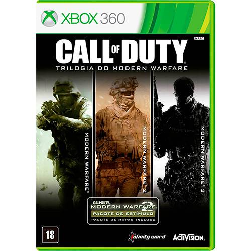Tudo sobre 'Game Call Of Duty: Trilogia do Modern Warefare - XBOX 360'