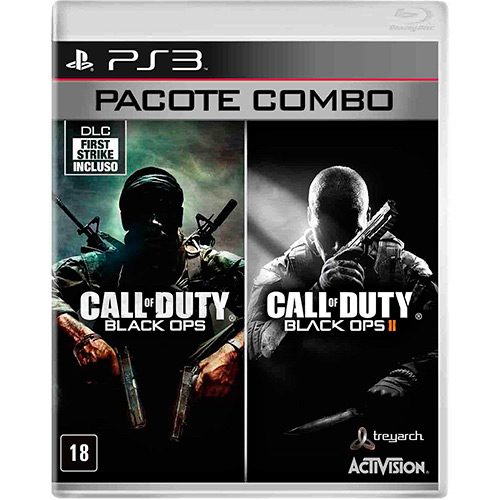 Game Combo: Call Of Duty Black Ops I Ii - Ps3