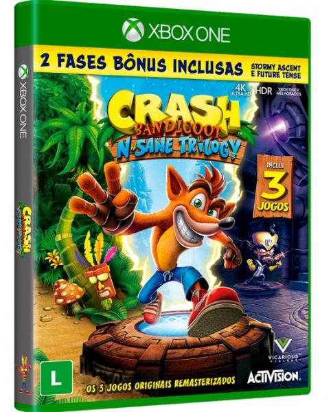 Game Crash Bandicoot N Sane Trilogy - Xbox One - Activision