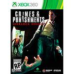 Game - Crimes And Punishment - Sherlock Holmes - Xbox 360