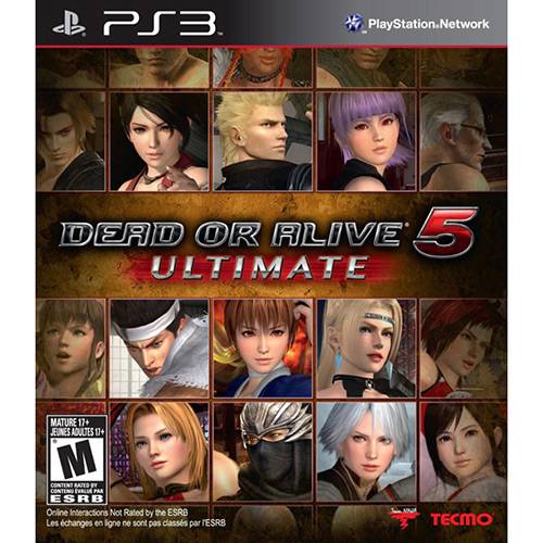 Tudo sobre 'Game - Dead Or Alive 5 Ultimate - PS3'