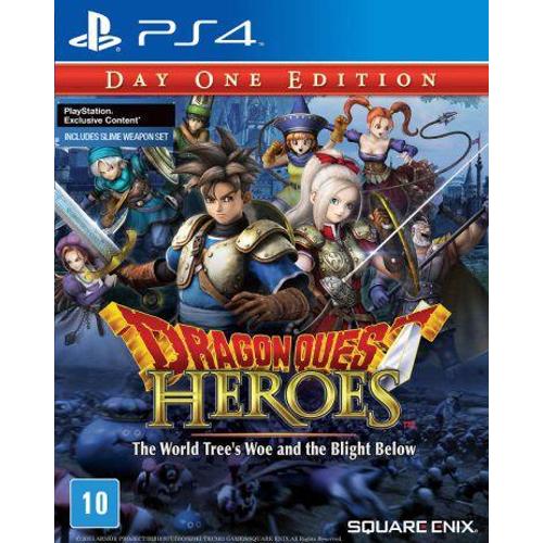 Game Dragon Quest Heroes Day One Edition - Blu-Ray - Ps4