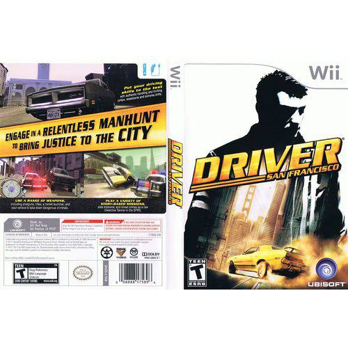 Game Driver San Francisco Nintendo Wii