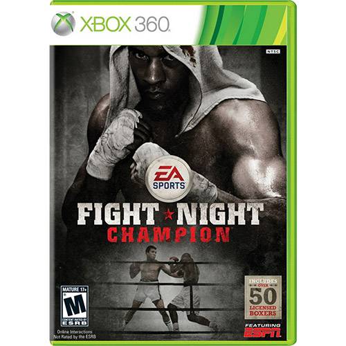 Tamanhos, Medidas e Dimensões do produto Game Fight Night Champion X360 - EA