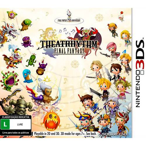 Tudo sobre 'Game Final Fantasy Theatrhythm - 3DS'