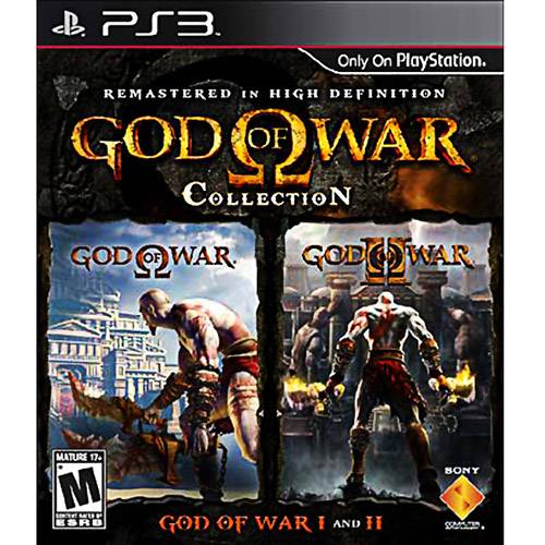 Tudo sobre 'Game God Of War Collection I e II - PS3'