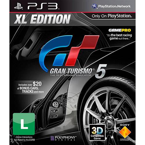Game Gran Turismo 5 - XL Edition - PS3