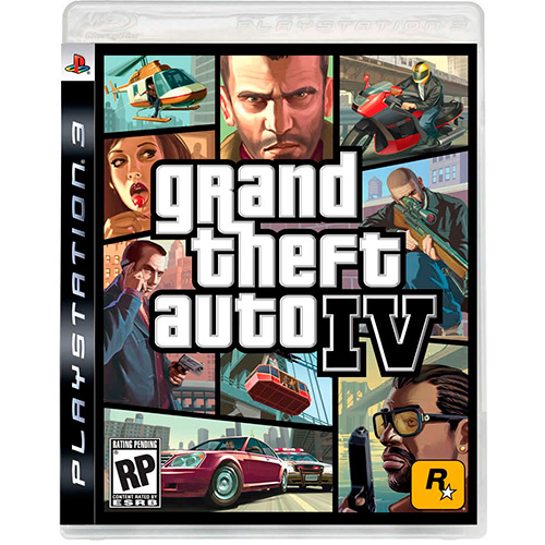 Game Grand Theft Auto GTA IV - PS3