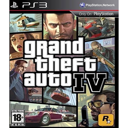 Game Grand Theft Auto IV - PS3