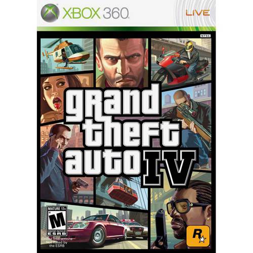 Game Grand Theft Auto IV - X360