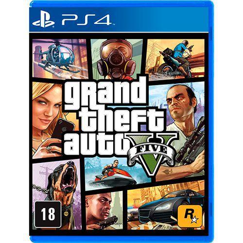 Game Grand Theft Auto V - Ps4 - Rockstar