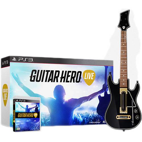 Tudo sobre 'Game Guitar Hero Live Bundle - PS3'