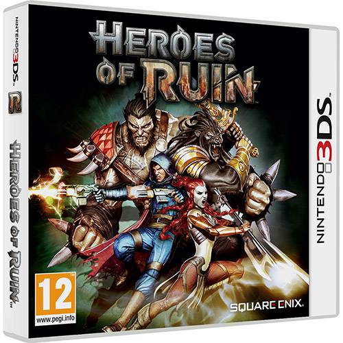Game Heroes Of Ruin - 3DS