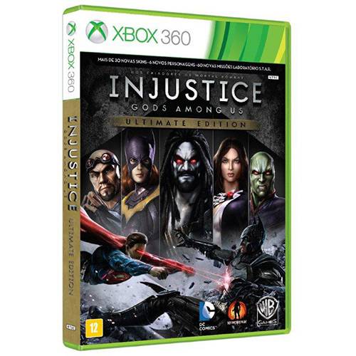 Tudo sobre 'Game Injustice - Gods Amoung Us Ultimate Edition - XBOX 360'