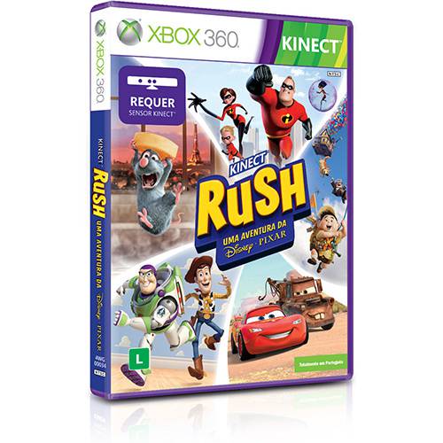 Tudo sobre 'Game Rush - uma Aventura da Disney - PIXAR - Xbox360'