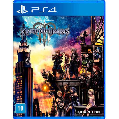 Game Kingdom Hearts III + Brinde Steelbook - PS4