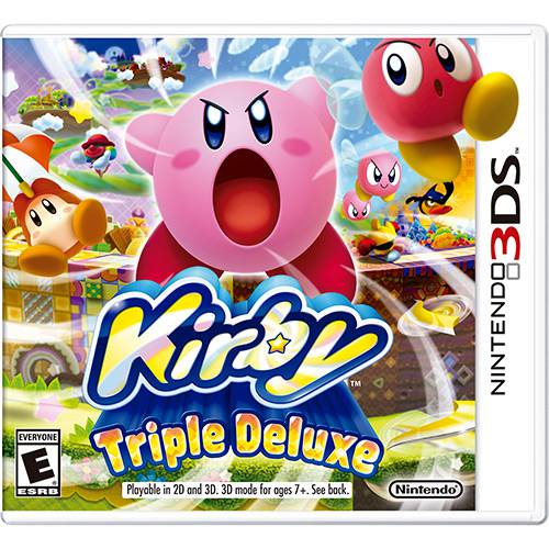 Tudo sobre 'Game - Kirby Triple Deluxe - 3DS'