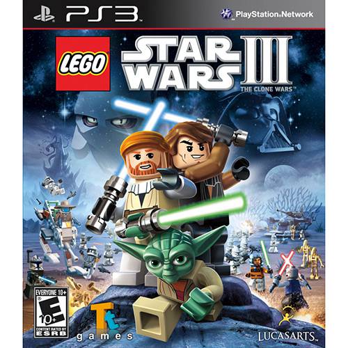 Game - Lego Star Wars III: The Clone Wars - PS3