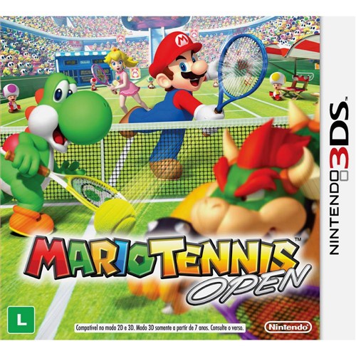 Tudo sobre 'Game Mario Tennis Open - 3DS'
